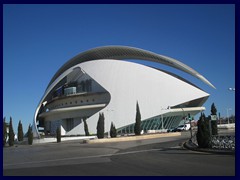 City of Arts and Sciences 009 - El Palau de les Arts Reina Sofía, the opera house, built 2005.